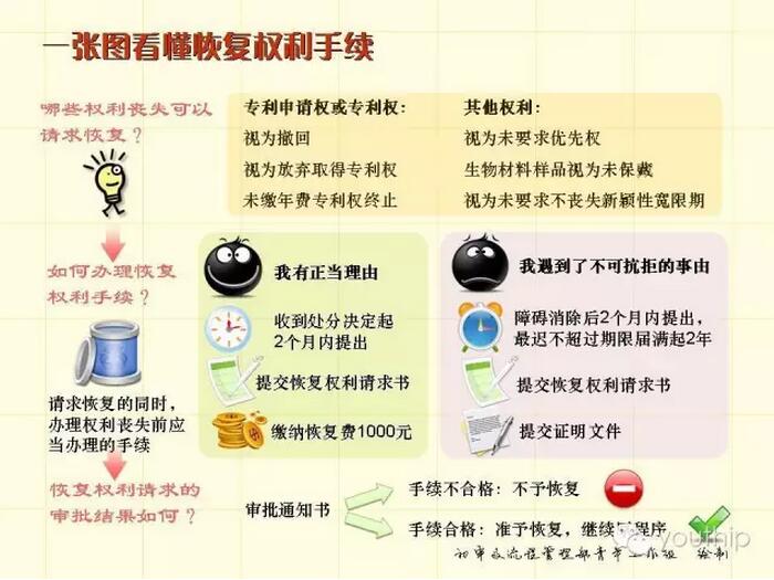 一张图看懂恢复权利手续